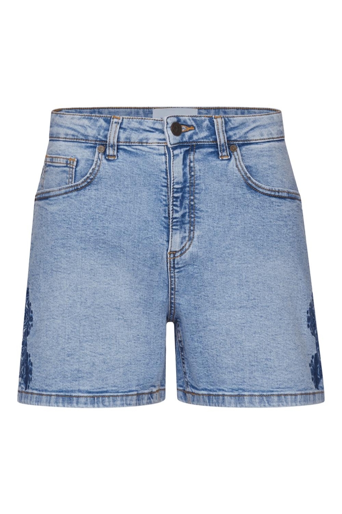 OLIA SHO1 17014 L. BLUE WASH/NAVY